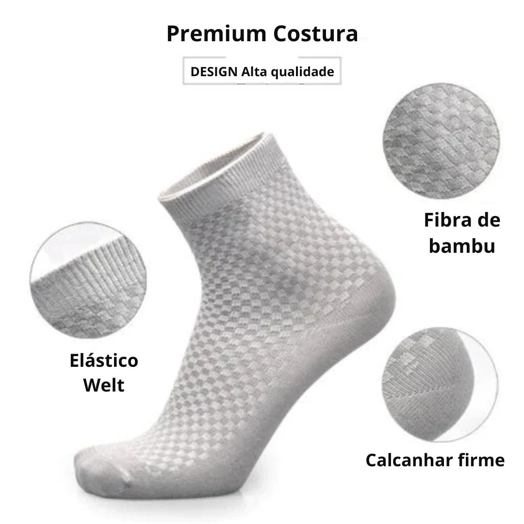 Pandas™ - Meias de fibra de bambu premium