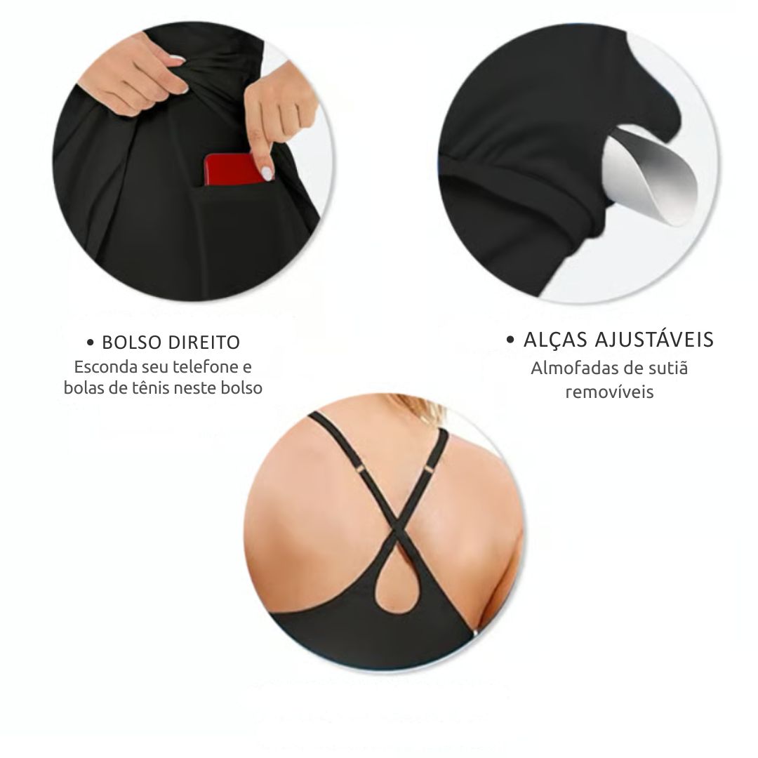 Luminis ActiveFlex Dress - Vestido Inteligente 3 em 1