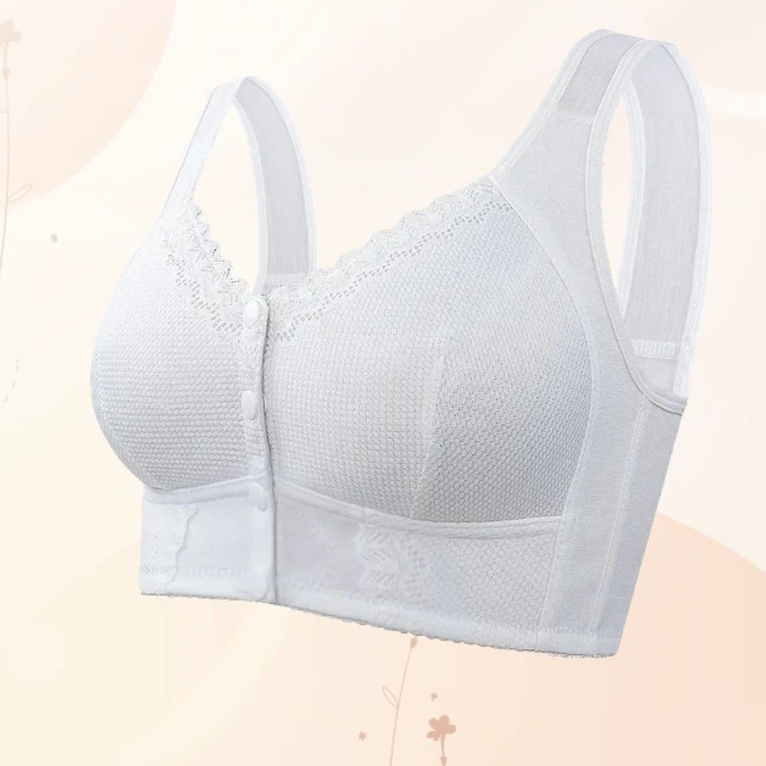 Sutiã Moona – Fecho Frontal Respirável e Conforto Para Mulheres