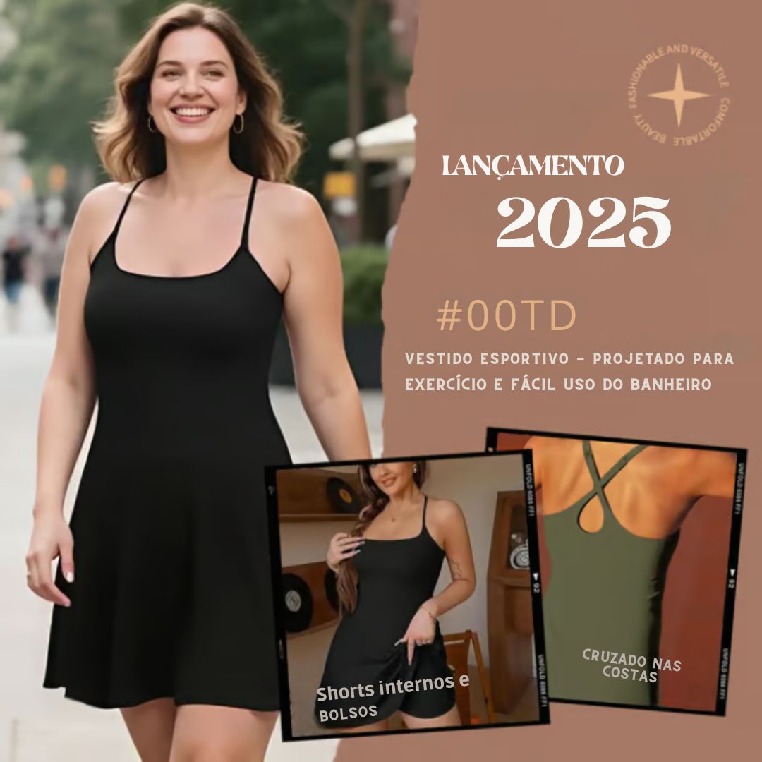 Luminis ActiveFlex Dress - Vestido Inteligente 3 em 1