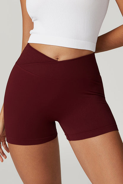 Shorts Seamless Cintura V: Desempenho e Elegância Definidos!