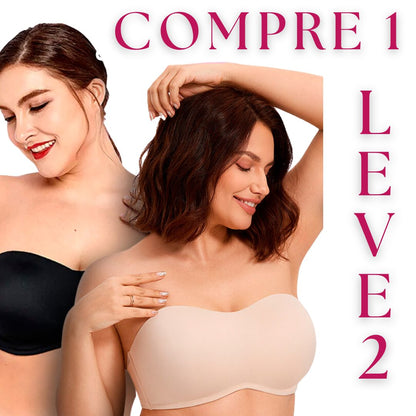 Sutiã LevUp Comfort - Sustentação Perfeita Sem Alças - [COMPRE 1 LEVE 2]