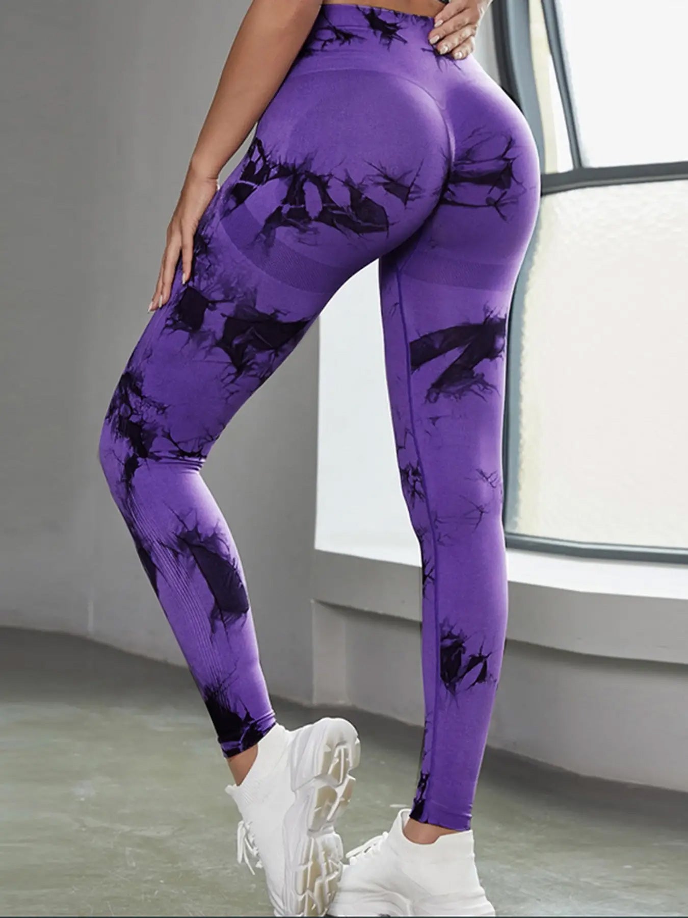 Legging Tie-Dye Cintura Alta Levanta Bumbum Seamless!