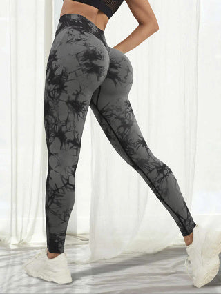 Legging Tie-Dye Cintura Alta Levanta Bumbum Seamless!